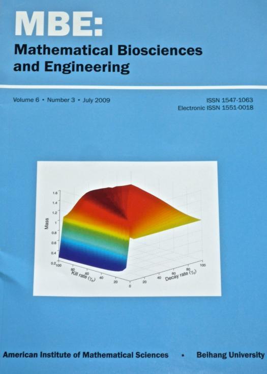 MBE (Mathematical Biosciences & Engineering) Journal Cover