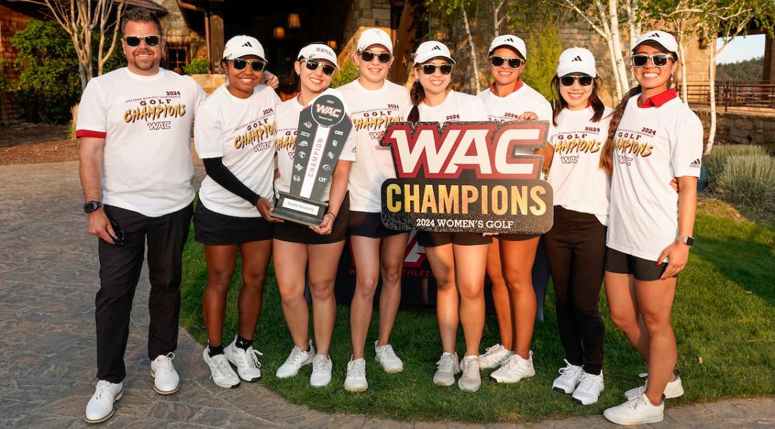 Women's golf champs WAC picture