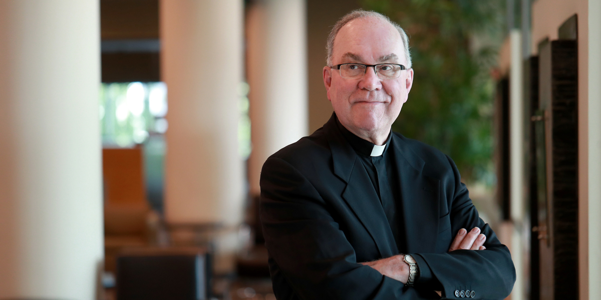 Fr. Steve Sundborg, president of Seattle University