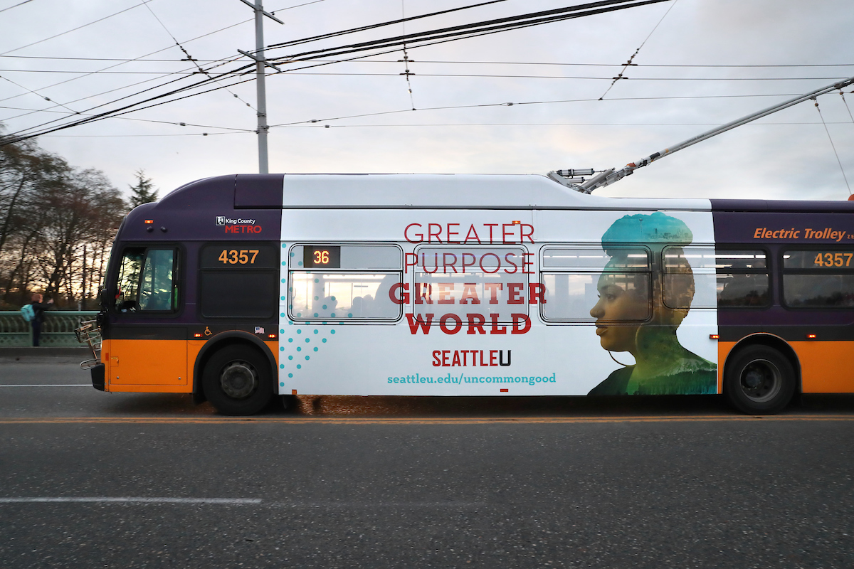 SU campaign bus wrap