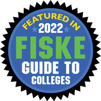 Featured in 2022 Fiske Guide to Colleges