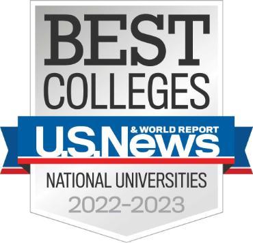 US News Best College Rankings 2022-2023