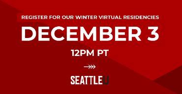 Register for our Winter Virtual Residencies Dec 3 12pm PT
