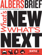 Albers Brief cover Spring 2022 Whats New What's Next