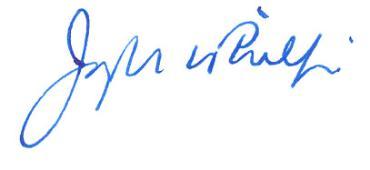 Image: Joe's signature