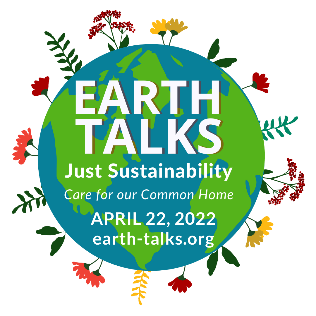 Earth Talks 2022 Logo with Earth Talks event details, also in the introduction of the Earth Talks 2022 website