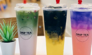 A photo of boba from Drip Tea