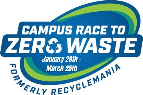 Graphic for 2023 Campus Race to Zero Waste