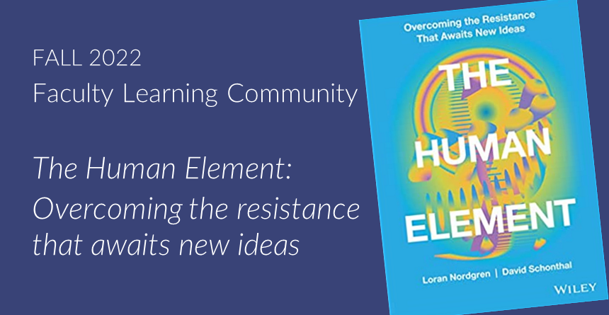 Image of book cover - The Human Element by Loran Nordgren and David Schonthal