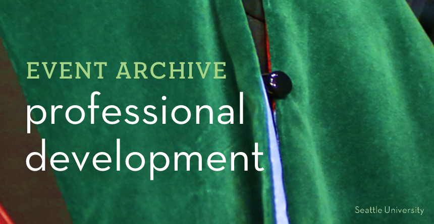 Professional development - event archive