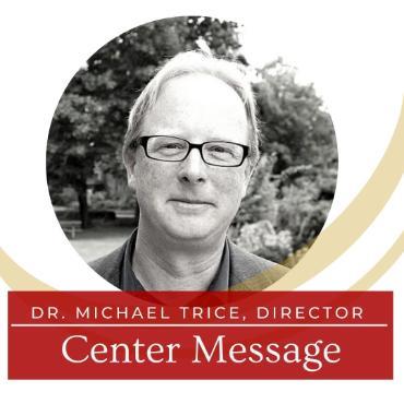 Dr. Trice Photo with Center Message 