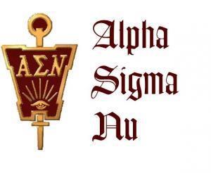Logo for Alpha Sigma Nu, Jesuit Honor Society