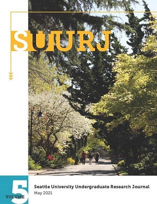 Image of the cover of the journal with a photo of trees