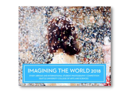 book cover with photo of woman in confetti