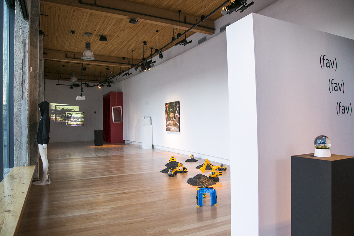 Favorites Exhibition installed at Hedreen Gallery, full gallery view