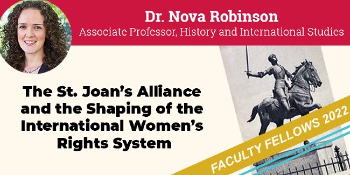 Dr. Nova Robinson Lecture Flyer