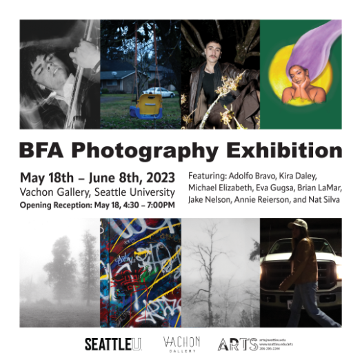 Poster for the BFA Photography Exhibition