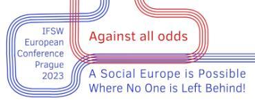 International Federation of Social Workers Conference, Prague 2023: Against All Odds, A social Europe where no one is left behind is possible!