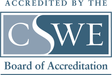 Accredited by CSWE board of accreditation