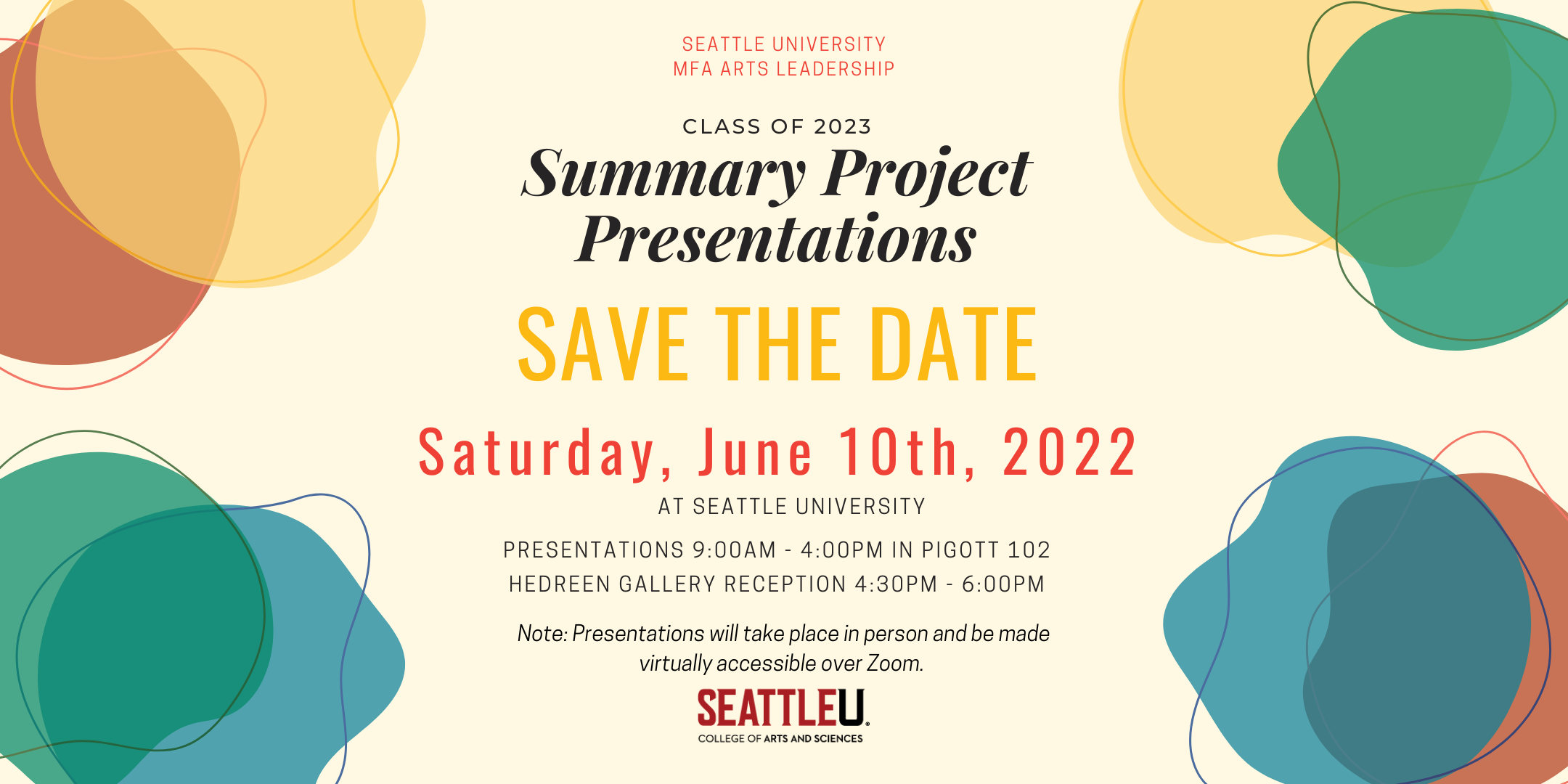 MFA'23 Summary Project Save the Date