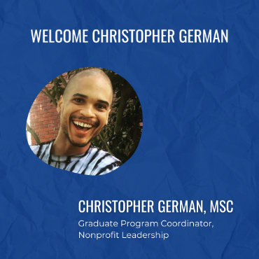 Christopher German, Graduate Program Coordinator