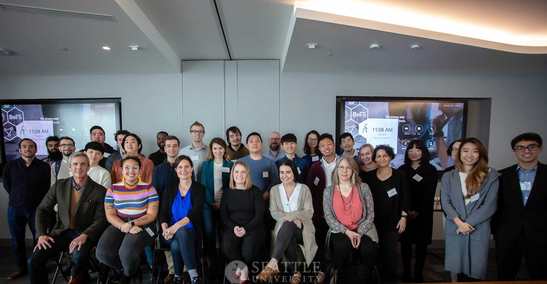 Students and faculty visit F5 Networks