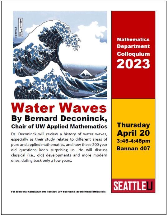 23SQ Colloquium Poster 4-20-23: Water Waves