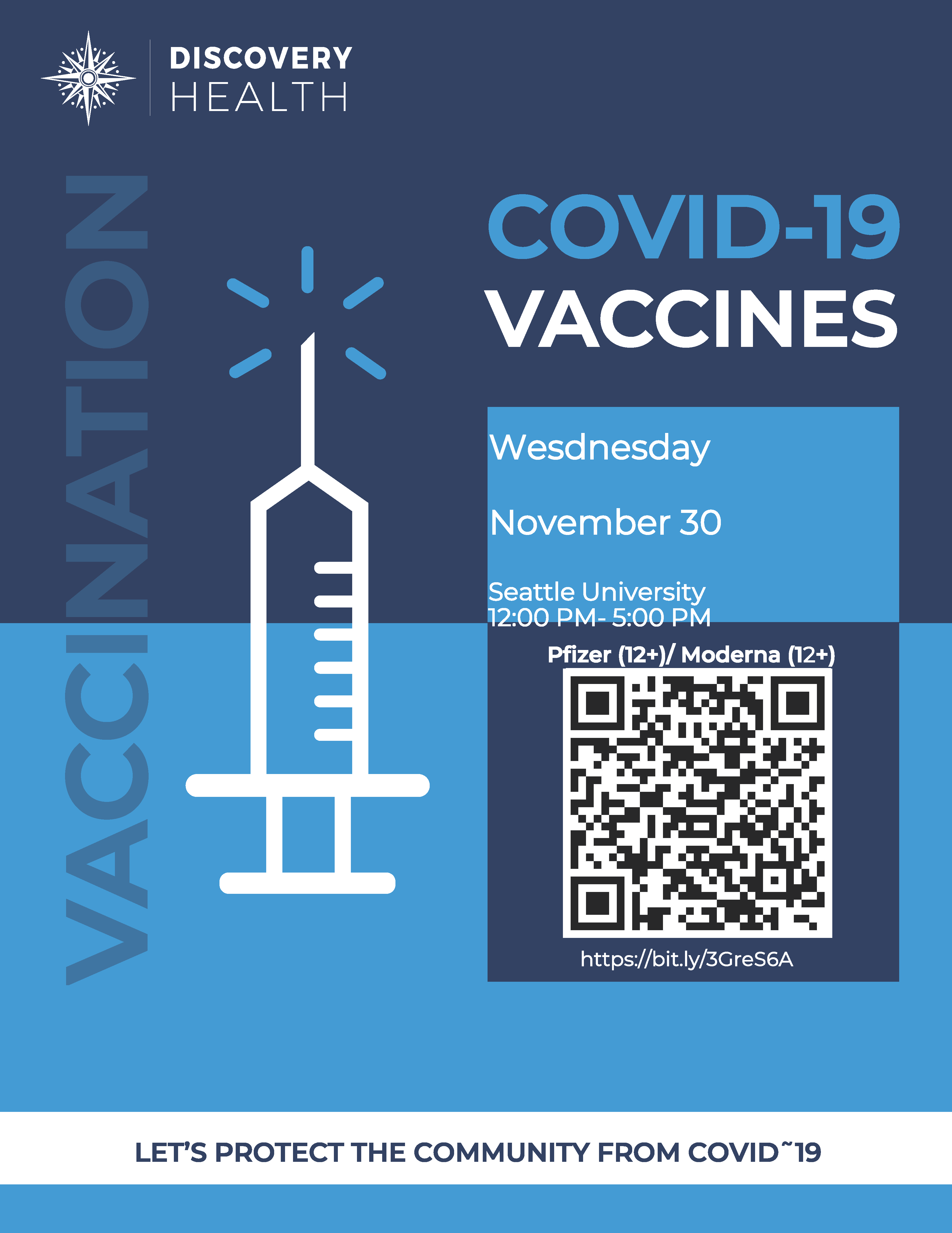 COVID vaccinations @ SU 11-30-22