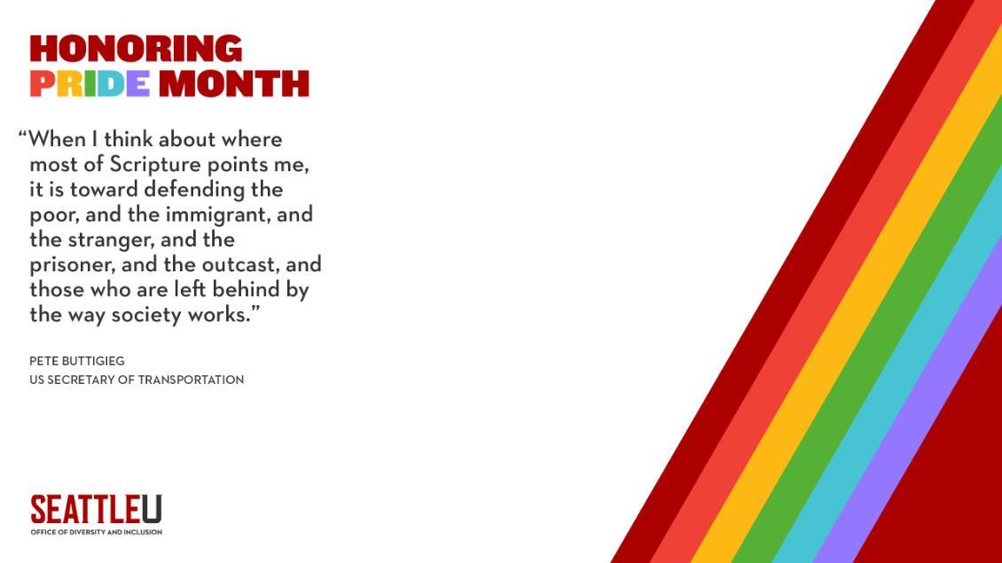 Pride Month: Buttigieg