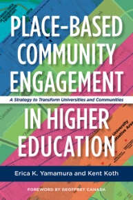 Book cover of Place Based Community Engagement
