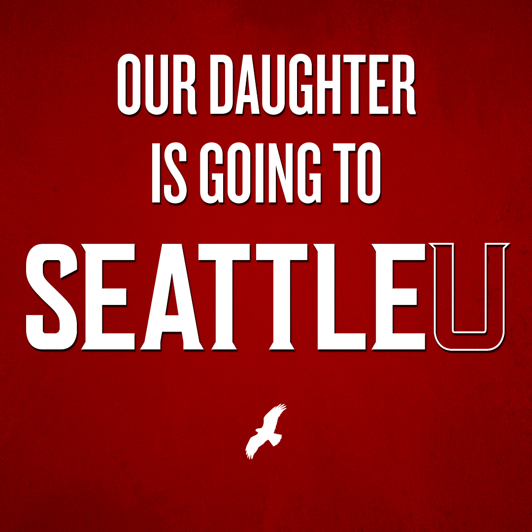 Our Daughter is going to Seattle U Logo
