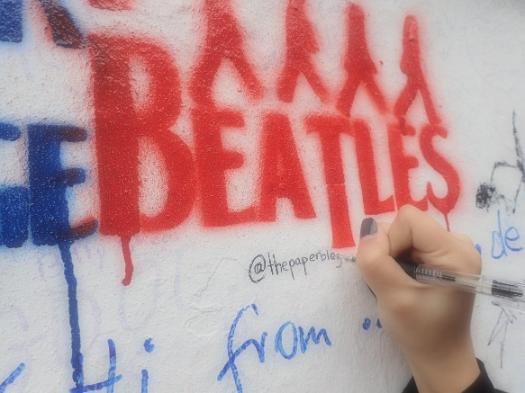 wall graffiti on a white wall
