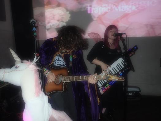 The band: if i was a pony, playing a show
