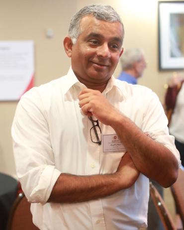 Madhu Rao at an EMBA event