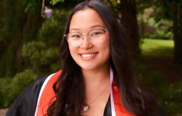 Class of 2026 BS in diagnostic ultrasound graduate, Nhu Tang.