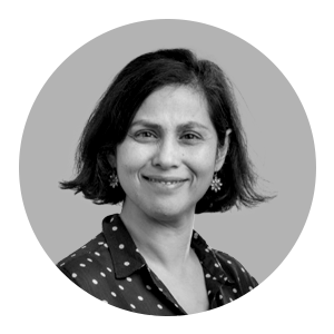 A portrait of Saadia Pekkanen