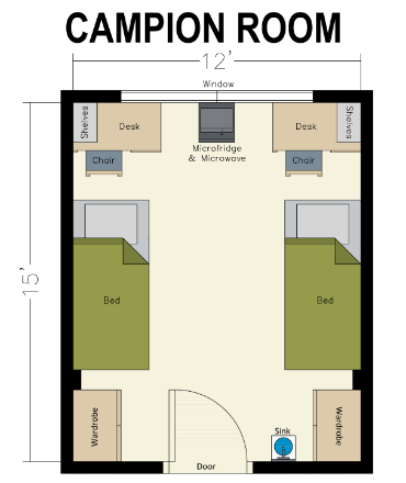 Campion Room Layout