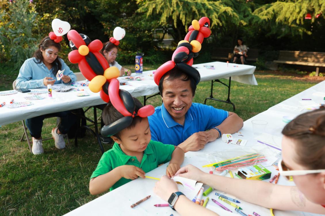 Feast Fest dad and kids crafts