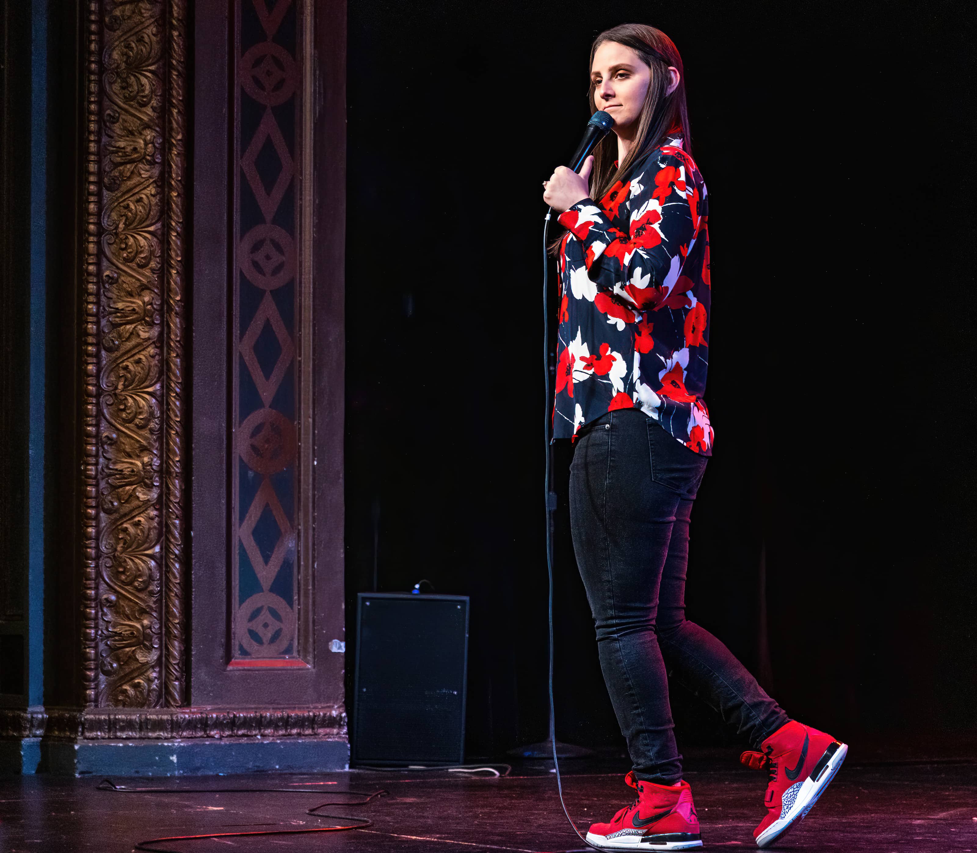 Monica Nevi on stage