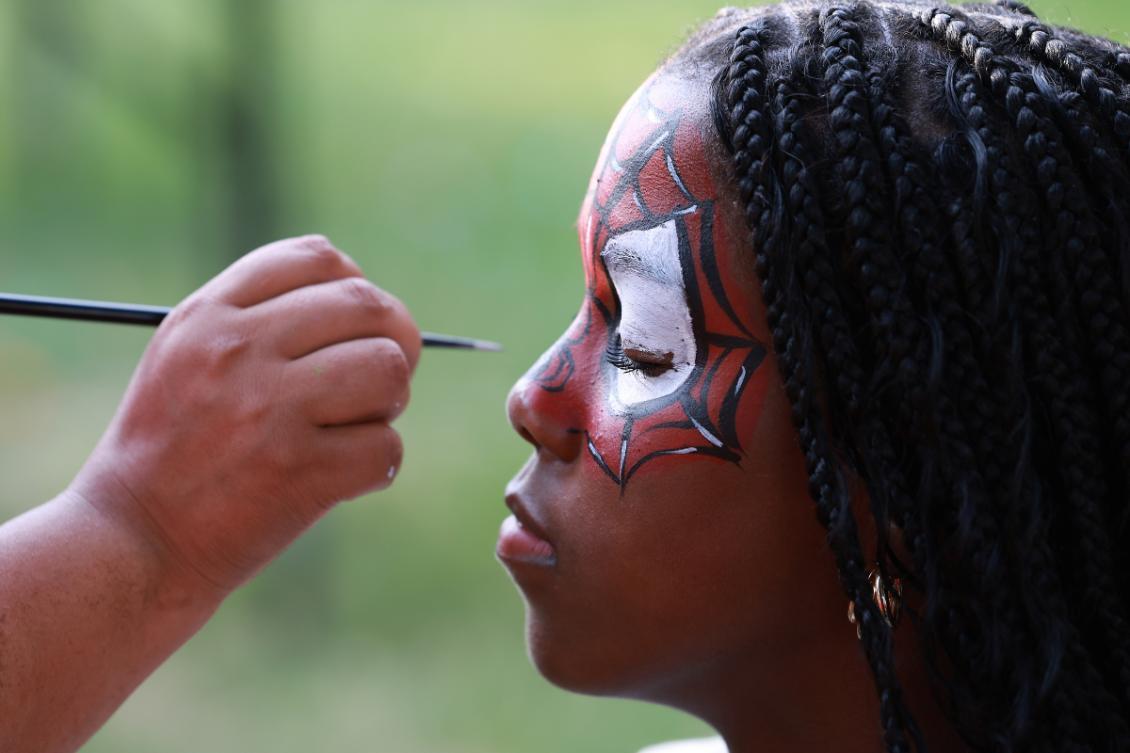 Feast Fest face paint