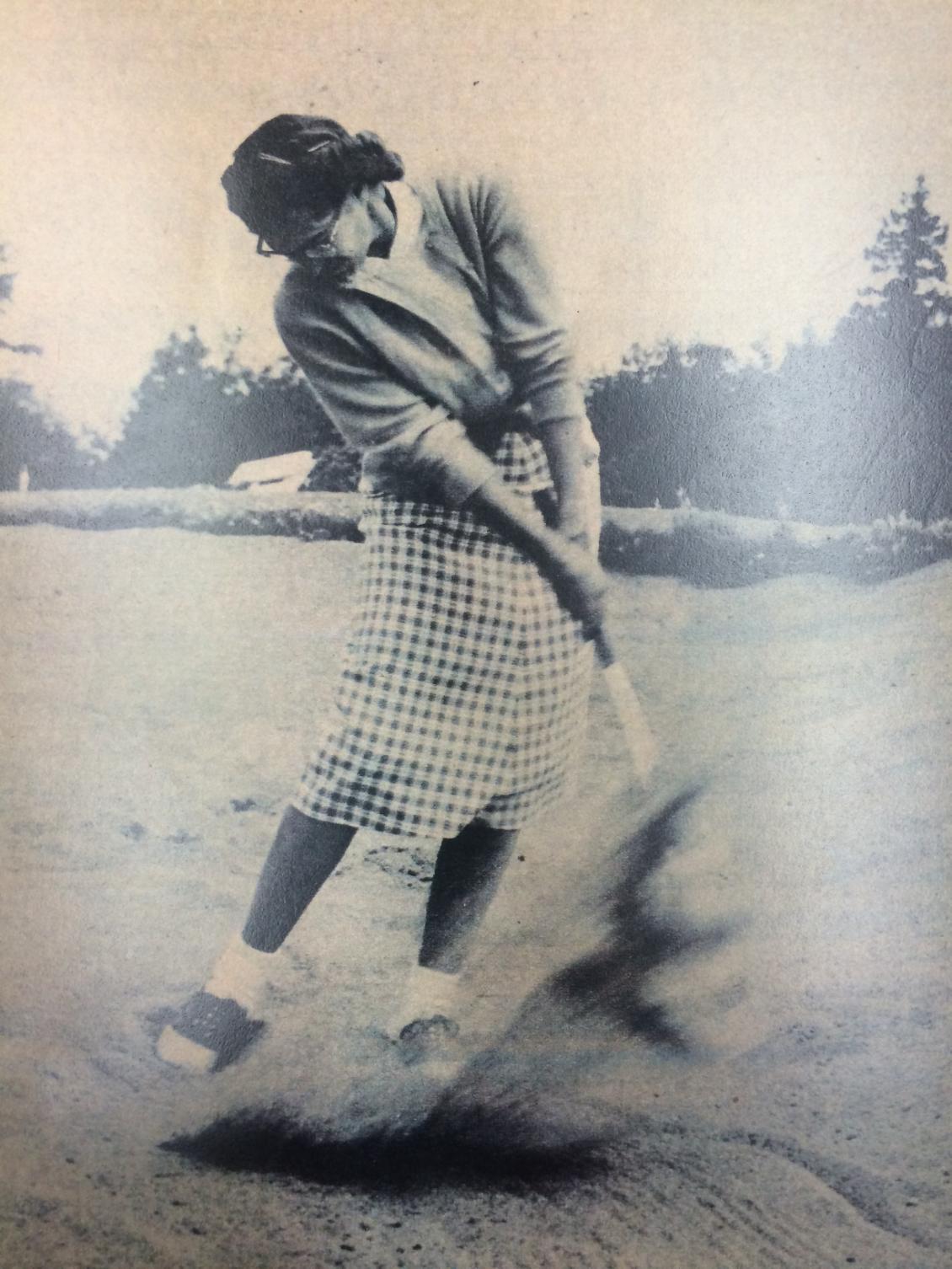 golfing legend old photo