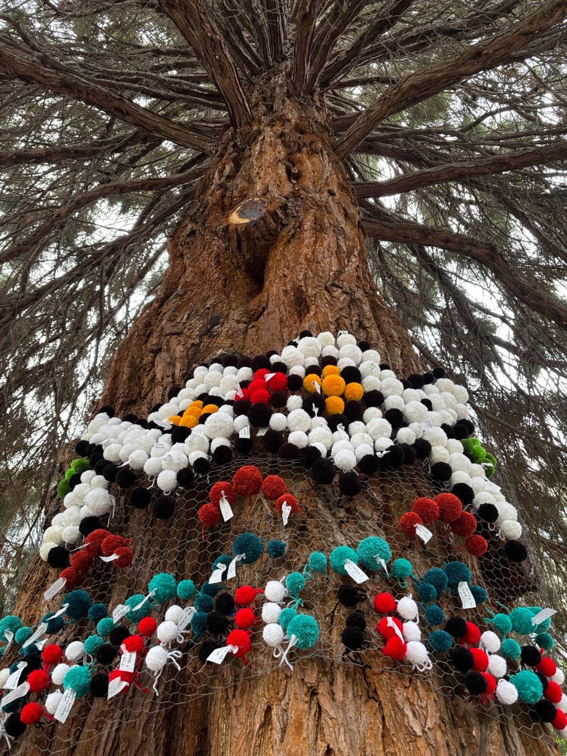 Kasumi pom pom art tall tree