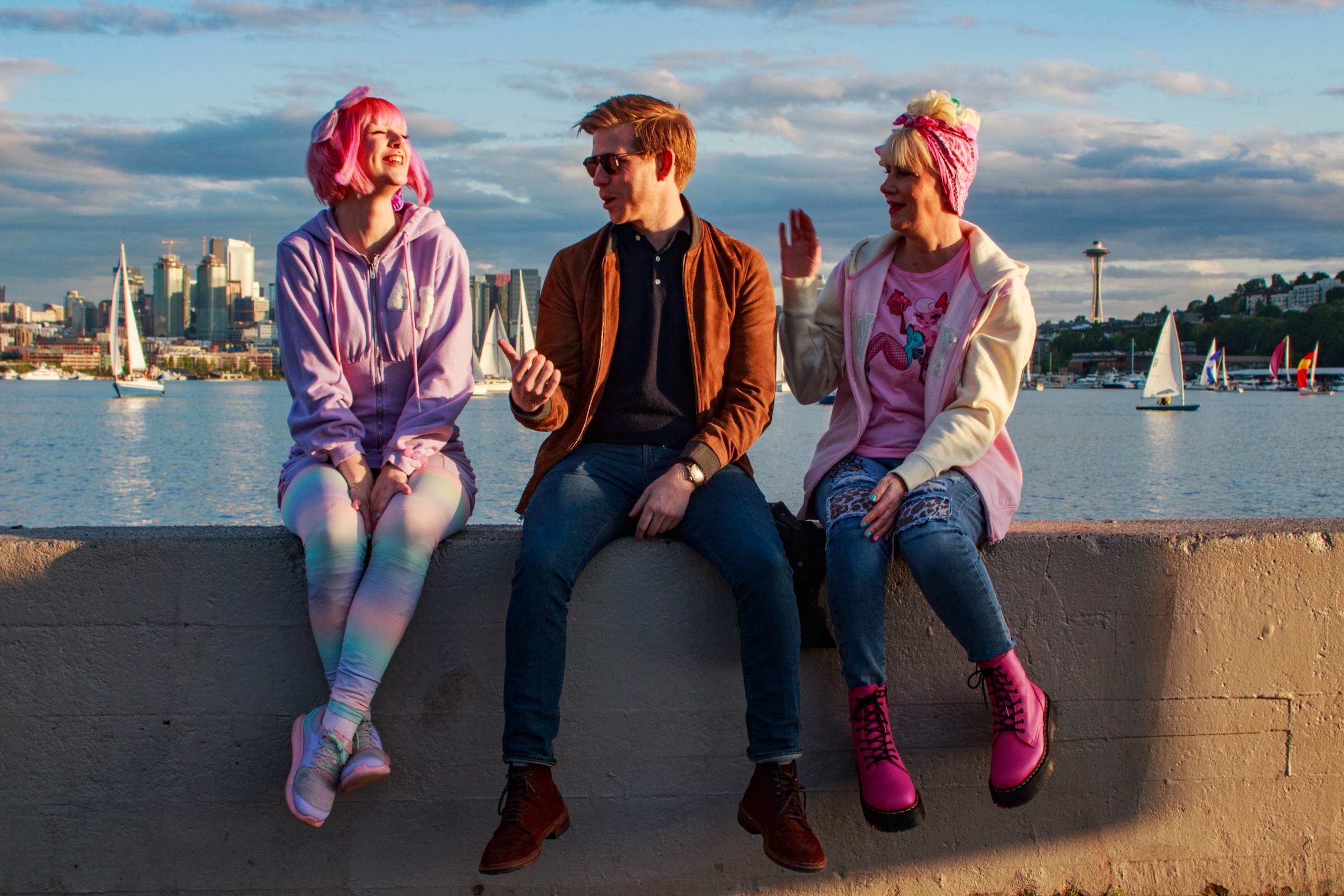 Kevin with Amanda and daughter