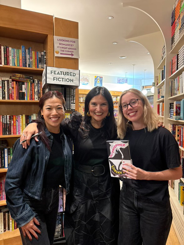 Sonora on book tour in NYC