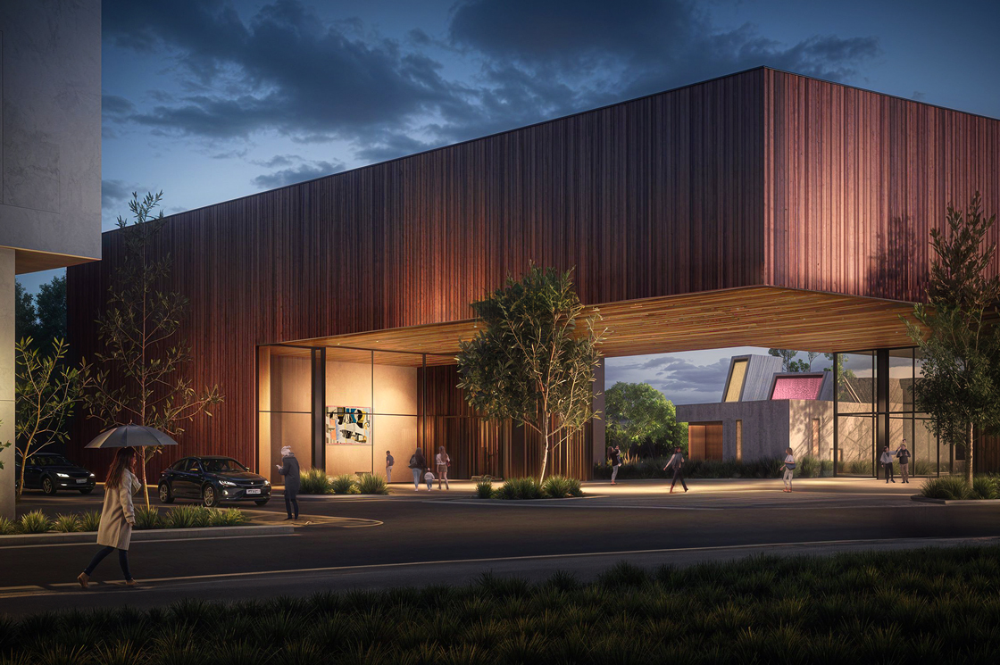 A rendering of the Seattle University Art Museum