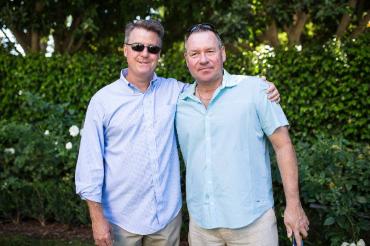 Russell Roland and Bryan Brunette