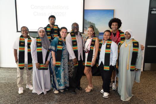 Image of students at Black Rite of Passage Celebration