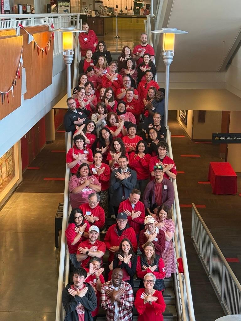 Student and Campus Life group photograph