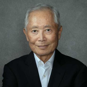 Headshot image of George Takei, author of They Called Us Enemy.