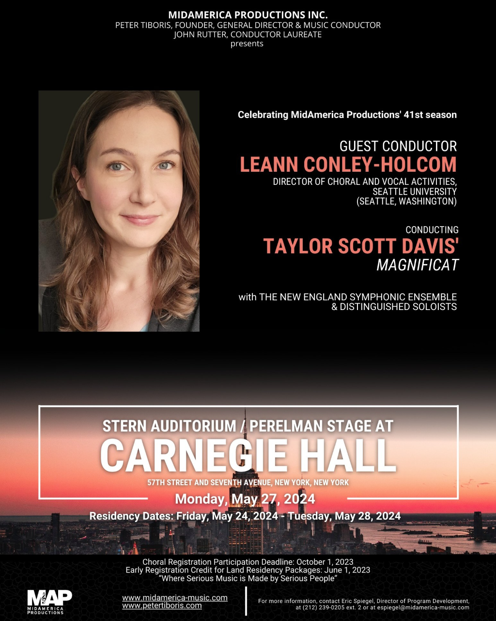 Leann Conley-Holcom to perform at Carnegie Hall